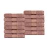 BNM Turkish Cotton Heavyweight Towels For Guest Bath, Master Bathroom, Shower, Highly Absorbent, Adults, Kids, Home Essentials, Spa, Hotel, Soft Plush Towel Collection, Face Towel Set, Taupe view 1