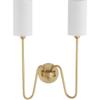 Quorum Lighting 597-2-59 Charlotte Wall Mount, 2-Light 120 Total Watts, Matte Black view 3