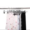 72 Quality Pants Hangers Heavy Duty Add-on Skirt/Slack Metal Hanger, Extra Wide Adjustable Clips, Multi Stackable Add on Hangers, Chrome, Jeans, Bottoms, Set of 72 view 2