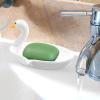 Alipis Soap Dish Soap Dish Ceramic Shaped Rack Self Draining Holder Animal Box Saver Tray Sponge Holder for Kitchen Bathroom Sink Cute view 3