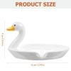 Alipis Soap Dish Soap Dish Ceramic Shaped Rack Self Draining Holder Animal Box Saver Tray Sponge Holder for Kitchen Bathroom Sink Cute view 4