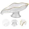 Alipis Self Draining Soap Holder Self Draining Soap Tray Dish with Drain Bathroom Container Bar Holder Bracelet Stand Plastic Dish for Shower The Pet Storage Drain Box view 4