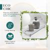 CommiCo Diatomaceous Earth Stone Drying Tray - Sink Caddy & Countertop Organizer - Rapid Water Absorption - Gray view 4
