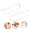 Housoutil 2pcs Under Cabinet Roll Paper Towel Holder Rack Multi-Functional Tissue Organizer for Kitchen and Bathroom Easy Installation Space-Saving Design No Drilling Required view 2