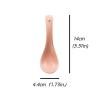 Dinner spoon set 4-piece Household Ceramic Spoons Beautifully Crafted Spoons Personalized Meal Spoons Drinking Spoons Dinner Spoon/Soup Ladles (Color : A) view 2