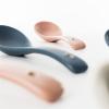Dinner spoon set 4-piece Household Ceramic Spoons Beautifully Crafted Spoons Personalized Meal Spoons Drinking Spoons Dinner Spoon/Soup Ladles (Color : A) view 3