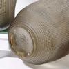 HASMI Dry Flower Arrangement Creative Grainy Brown Glass Vase Simple Style Decorative Ornaments Vase Used to Decorate The Kitchen, Office Or Living Room Entrance Flower Vase (Size : L) view 4