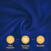 BRILLMAX 4 Pack Navy Blue Round Tablecloths 108 Inch for 48" Tables view 2