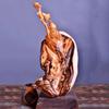 Mascot Wooden Crafts Wood Carving Art Wood Decoration Artwork  () view 4
