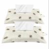 Spring Bee Tissues Box Cover Rectangular Square Travel Car Tissue Holder with Hanging Strip,2 Packs Multifunctional Bathroom Toilet Tissue Boxes Storage Organizer Bag,Geometric Honey Plaid Comb view 1
