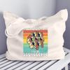 Beekeeper Design Cotton Canvas Bag - Cute Items - Beekeeper Items - Natural view 4