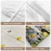 Lemon Farmhouse Gnomes Tissues Box Cover Rectangular Square Travel Car Tissue Holder with Hanging Strip,2 Packs Multifunctional Bathroom Toilet Tissue Boxes Storage Bag,Yellow Black White Checkered view 4