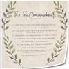 10 Commandments Wall Art Bible Quotes Poster Scripture Wall Decorative Picture Painting Artwork Home Hanging Decoration Poster for Bedroom (16x24inch(40x60cm),Unframed) view 1