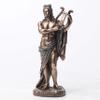 Veronese Design 6 1/4 Inch Tall Greek God Apollo Playing Lyre Cold Cast Resin Bronze Finish Sculpture view 1