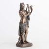 Veronese Design 6 1/4 Inch Tall Greek God Apollo Playing Lyre Cold Cast Resin Bronze Finish Sculpture view 3