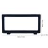 Floating Frame Display Holder, Desktop Display Stand for Displaying Perls Medals Specimens Challenge Dollar Bill (Black) view 3