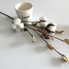 EXCEART Artificial Cotton Stems 17.7 Inch Simulated Branches for Home Decor Wedding Centerpieces Floral Arrangements view 4