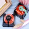 300Pcs 20 Sheets Hand Made Lollipop Sealing Sticker Self Adhesive Labels Strip Seal Stickers for Candy Cookie Chocolate Baking DIY Gift Stickers Party Supplies(3 Colors) view 3