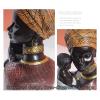 AOPPLSOT African Deco Sculpture, Mother and Son African Figurines Statue, Decoration for Living Room, Apartment Modern, Deco Office,Mother's Day for Decor,Blue view 4