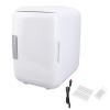 Pilipane Car, Portable Mini Fridge 4 Liter, Office Desk & College Dorm Room, Small Refrigerator Cooler for Food, Drinks, Beauty & Makeup, Skincare Mini Fridge for Bedroom(White) view 1