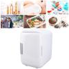 Pilipane Car, Portable Mini Fridge 4 Liter, Office Desk & College Dorm Room, Small Refrigerator Cooler for Food, Drinks, Beauty & Makeup, Skincare Mini Fridge for Bedroom(White) view 4
