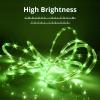 Areful LED Rope Lights, 16.4 Feet Green Flat Flexible Strip Light, Plug in Novelty Lighting, Connectable and Waterproof for Home Christmas Holiday Garden Patio Party Decoration view 2