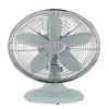 Good Housekeeping 92604 All-Metal 12" Retro Desk Office Table Fan with Wide Oscillation, 3-Speed Settings & Carrying Handle, Breezewave view 2