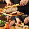 Keewah Knife Set, 16 Piece Kitchen Knives set with Acrylic Stand, Gold view 4