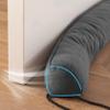 Sunolga 38" Door Draft Stopper Blocks Hot and Cold Air with Removable Washable Cover for Gaps Up to 3", All-Season Seal Strip for Noise, Wind, Door Sweep for Bottom of Door, Home Essentials, Gray view 1