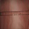 100% Silk Taffeta Fabric Red & Cream Color 4MM Stripes TafS118 54" Wide view 2