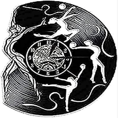 Wall Clocks for Living Room Vinyl Records Wall Clock Girls Bedroom Home Clock Present Battery Powered