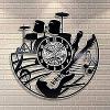 Music Vinyl Record Wall Clock Decorate Your Home with Modern Art Gift for Kids Girls Boys.Win A Prize for Feedback view 1
