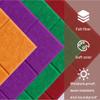 Felt Board Tiles 30 * 30 * 0.9cm Felt Wall Sticker, Photo Wall/Background Wall Sticker/Kindergarten Artwork Display Board/Message Board (Color : A17, Size : 6pcs) view 4