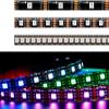 TOPXCDZ APA102 SK9822 30/60/144Leds/Pixels/m Smart RGB Led Pixel Strip Data and Clock Seperately DC5V IP30/IP65/IP67 (5M 60LED/M, Black PCB Ip67) view 1