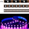 TOPXCDZ APA102 SK9822 30/60/144Leds/Pixels/m Smart RGB Led Pixel Strip Data and Clock Seperately DC5V IP30/IP65/IP67 (5M 60LED/M, Black PCB Ip67) view 3
