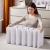 Foldable Shoe Storage 6 Tier Sturdy Plastic Shoe Storage Box Assembly Free Foldable Shoe Rack Shoe Box Organizer Clear Sneaker Storage (Size : Three layer 52cm/21in) view 1