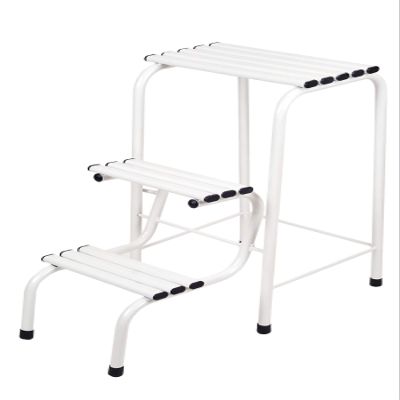 MIDUNU Telescopic Ladder Ladder Step Stool Chair, Decorative Ladder, Helper Tower, Bed Side Table, Step Ladder, Kitchen Island, Helper Stand, Farmhouse's Ladder for Cleaning Job Building