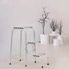 MIDUNU Telescopic Ladder Ladder Step Stool Chair, Decorative Ladder, Helper Tower, Bed Side Table, Step Ladder, Kitchen Island, Helper Stand, Farmhouse's Ladder for Cleaning Job Building view 3