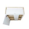 Hollywood Fabiani Design Shaker Blind Corner Wall Kitchen Cabinet Ready to Assemble, 27 in. W x 12 in. D x 36 in. H, White view 4