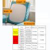 GORHLady Stretch Sofa Slipcover Sofa Seat Cover, Corner L Shape Couch Slipcover Replacement, Jacquard Protector for Separate Cushion Little Bear Pattern Backrestcover-S Lakeblue view 2