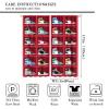 Boys Sports Theme Basketball Shoes Curtains,Cool Colorful Sneakers for Teenage Boys Bedroom Living Room 63x72in view 2