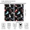 Retro Basketball Shoes Curtains, Colorful Sneakers Sports Theme Teen Boys Bedroom Living Room Window Treatments Drapes 72x63in view 2