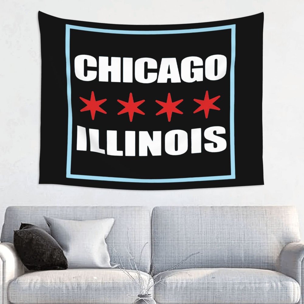 Chicago Red Stars Tapestry Perfectly Embellishes The Wall 29x37in