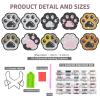 BPILOT 10 Pieces Paw Diamond Painting Coaster kit, DIY Diamond dot Art Wood Coaster, Paw Diamond Painting Coaster with Stand, Suitable for Adult Beginner and Kids Art Craft Supplies Gifts view 2