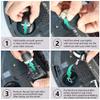 AYNEFY Vacuum Cleaner Universal Wheel,Sweeper Swivel Wheel Front Caster Wheels Assembly Robot Vacuum Universal Replacement Wheel Accessory for RoboVac 11s / RoboVac 30 view 3