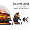 LegendFlame 25" W Free Standing Electric Fireplace Log Set (EF484), Fireplace Insert, Heater 750W/1500W, Crackling Sound, Remote Control view 3