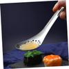 Anneome 2pcs Stainless Steel Colander Spoons Leaking Food Spoon Cookware Restaurant Slot view 4