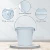 3.1" Galvanized Mini Tin Buckets  12Pcs White Metal Buckets with Handle, Ideal for Party Favors, Bridal Shower and Craft Projects (White, 3.1") view 3