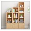 Bookshelf Landing Simple Storage Narrow Slit Small Bookcase, Simple Locker Shelf for Living Room Bedroom MINGPING (Color : 40x24x160cm White) view 2