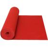 Red Carpet Runner 2mm Thickness Polyester Wedding Aisle Runner, Outdoor Event Rug Non Slip Bridal Runway Rugs for Weddings Party Church Runner Decoration (Size : 1.2x30m) view 1